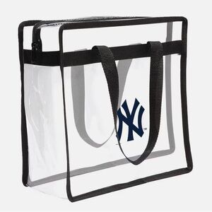 New York Yankees clear tote bag (NWT)